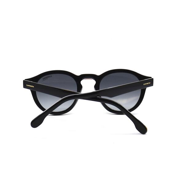 NEW CARRERA 306/S BLACK GREY GRADIENT ROUND AUTHENTIC SUNGLASSES - Picture 9 of 12